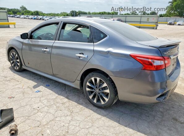 3N1AB7AP5KY340307 2019 NISSAN SENTRA Gray Tył lewy