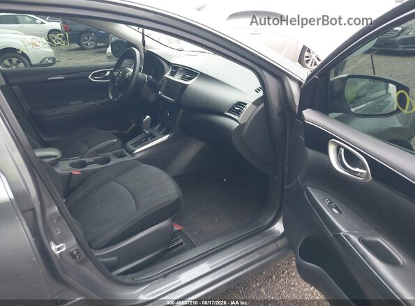3N1AB7AP5KY356295 2019 NISSAN SENTRA Silver Սալոնի դիմացի տեսք