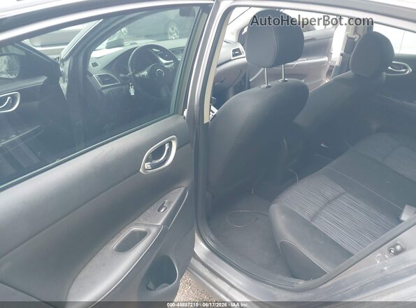 3N1AB7AP5KY356295 2019 NISSAN SENTRA Silver VIN կոդի պիտակի տեսք