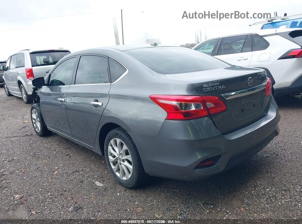 3N1AB7AP5KY356295 2019 NISSAN SENTRA Silver Հետևի ձախ