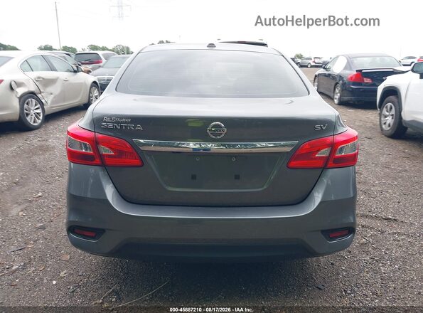 3N1AB7AP5KY356295 2019 NISSAN SENTRA Silver 