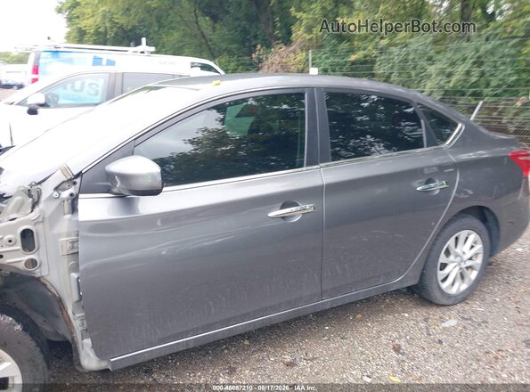 3N1AB7AP5KY356295 2019 NISSAN SENTRA Silver 