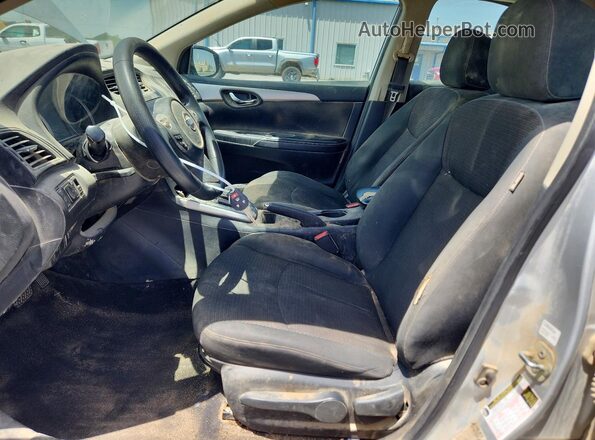 3N1AB7AP5KY366132 2019 NISSAN SENTRA Silver Vista interior delantera