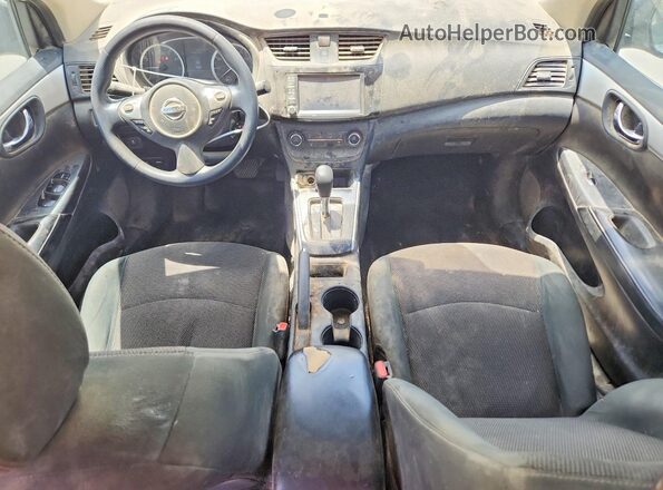 3N1AB7AP5KY366132 2019 NISSAN SENTRA Silver Vista del salpicadero