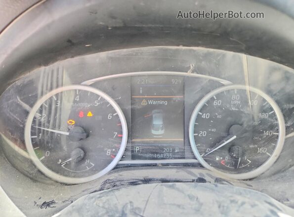 3N1AB7AP5KY366132 2019 NISSAN SENTRA Silver Vista del cuadro de instrumentos