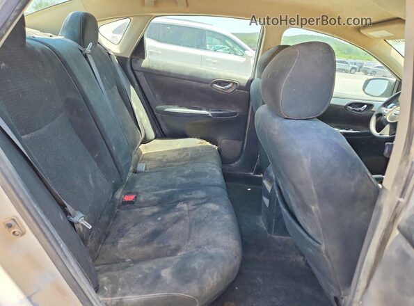 3N1AB7AP5KY366132 2019 NISSAN SENTRA Silver Vista de los asientos traseros