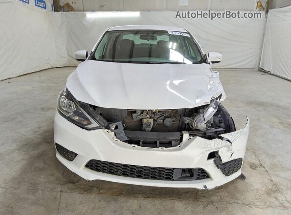 3N1AB7AP5KY369421 2019 NISSAN SENTRA White Вид спереду