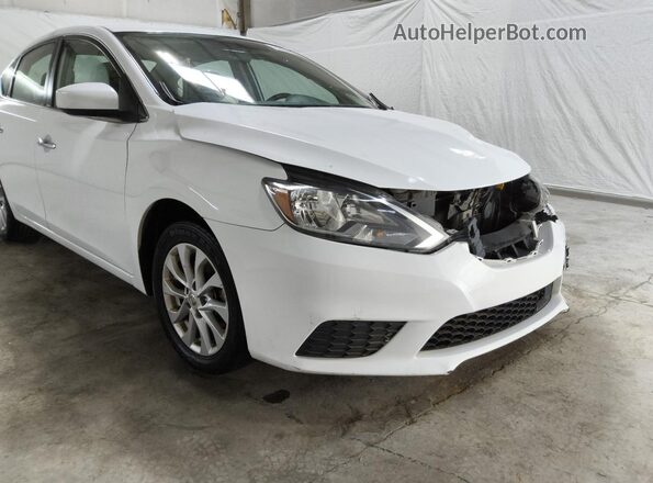 3N1AB7AP5KY369421 2019 NISSAN SENTRA White Панорамний вид салону 360°