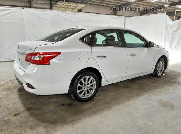 3N1AB7AP5KY369421 2019 NISSAN SENTRA White Задня права чверть