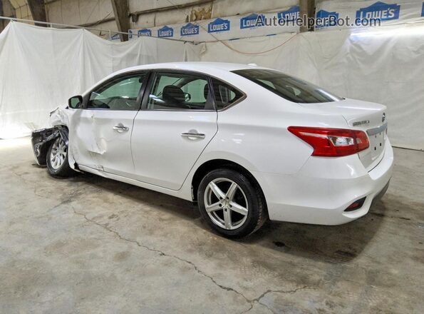 3N1AB7AP5KY369421 2019 NISSAN SENTRA White Задня ліва чверть