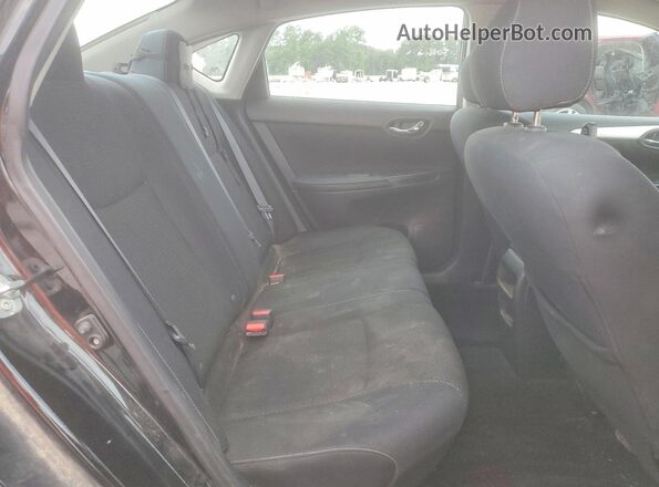 3N1AB7AP5KY379897 2019 NISSAN SENTRA Black Вид задніх сидінь