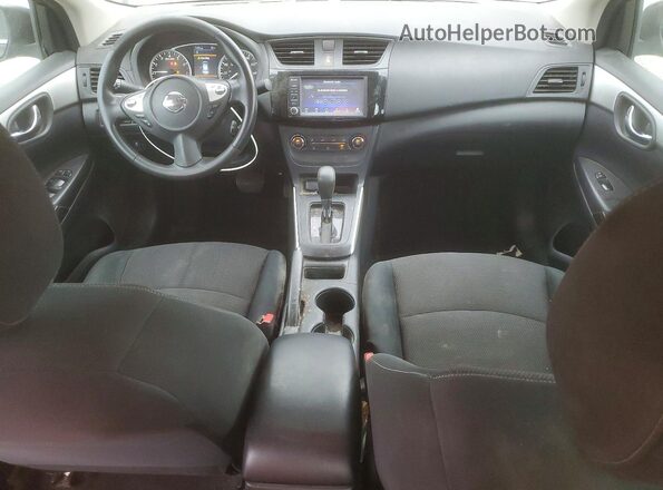 3N1AB7AP5KY379897 2019 NISSAN SENTRA Black Вид панелі приладів