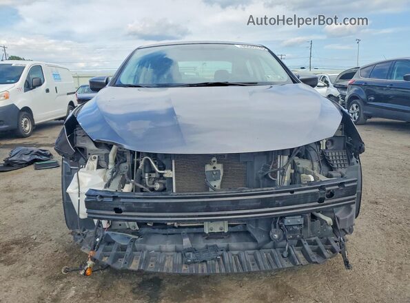 3N1AB7AP5KY396070 2019 NISSAN SENTRA Gray Вид спереду