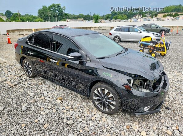 3N1AB7AP5KY400120 2019 NISSAN SENTRA Black Передня права чверть