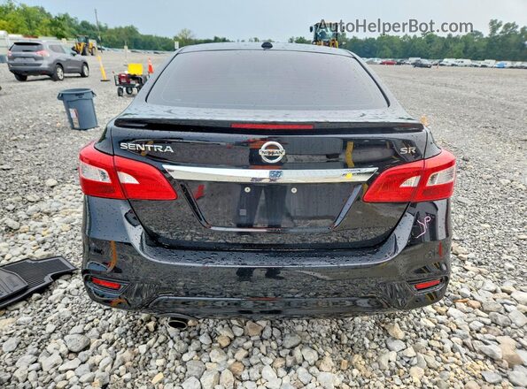 3N1AB7AP5KY400120 2019 NISSAN SENTRA Black Вид ззаду