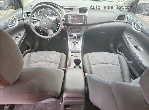 3N1AB7AP5KY400120 2019 NISSAN SENTRA Black Вид панелі приладів