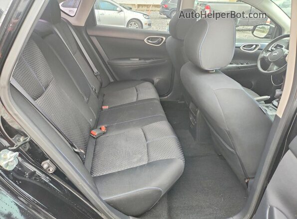 3N1AB7AP5KY400120 2019 NISSAN SENTRA Black Вид задніх сидінь