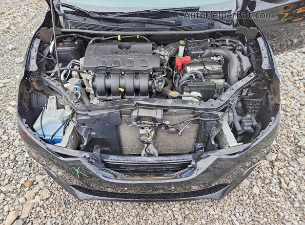 3N1AB7AP5KY400120 2019 NISSAN SENTRA Black Вид задньої частини салону