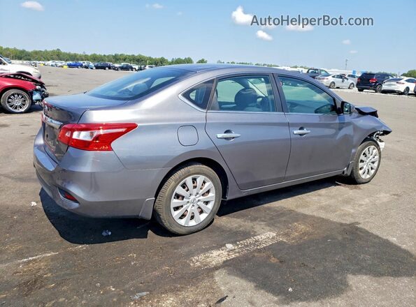 3N1AB7AP5KY404619 2019 NISSAN SENTRA Gray Rear right