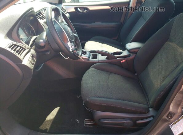 3N1AB7AP5KY404619 2019 NISSAN SENTRA Gray Front interior view