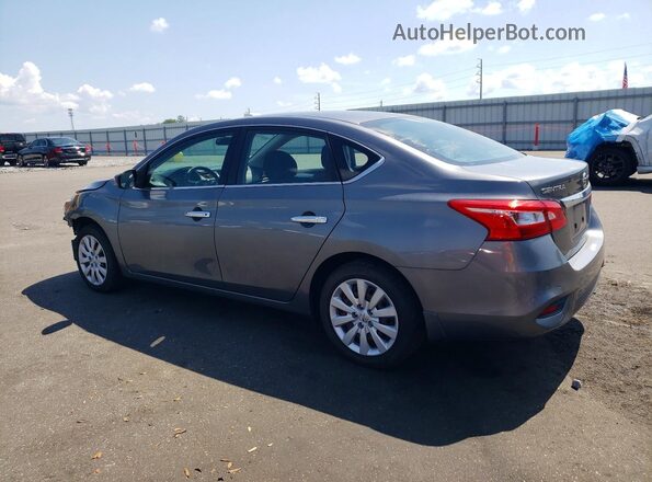 3N1AB7AP5KY404619 2019 NISSAN SENTRA Gray Rear left