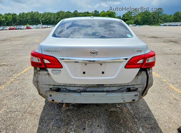 3N1AB7AP5KY408928 2019 NISSAN SENTRA Silver Vista trasera