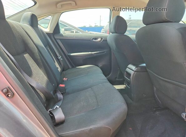 3N1AB7AP5KY411411 2019 NISSAN SENTRA Серый Вид задних сидений