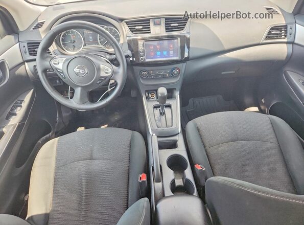 3N1AB7AP5KY411411 2019 NISSAN SENTRA Серый Вид панели приборов