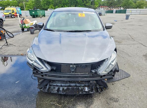 3N1AB7AP5KY416009 2019 NISSAN SENTRA Silver Vista frontal