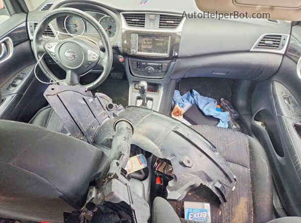 3N1AB7AP5KY416009 2019 NISSAN SENTRA Silver Vista del salpicadero