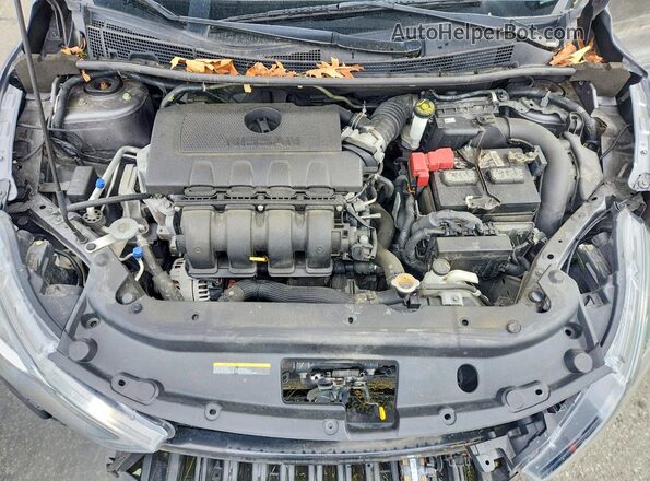 3N1AB7AP5KY416009 2019 NISSAN SENTRA Silver Vista interior trasera
