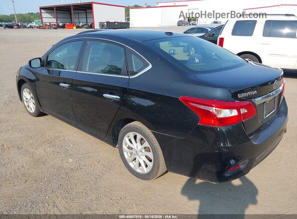 3N1AB7AP5KY428239 2019 NISSAN SENTRA Black Rear left