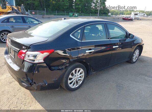 3N1AB7AP5KY428239 2019 NISSAN SENTRA Black Rear right