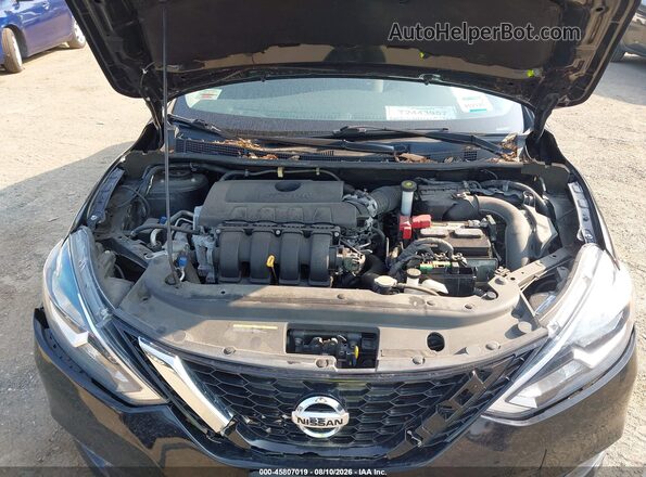 3N1AB7AP5KY428239 2019 NISSAN SENTRA Black Rear view