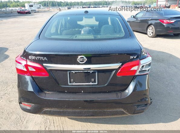3N1AB7AP5KY428239 2019 NISSAN SENTRA Black 