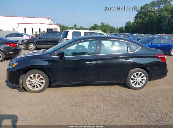 3N1AB7AP5KY428239 2019 NISSAN SENTRA Black 360 interior view