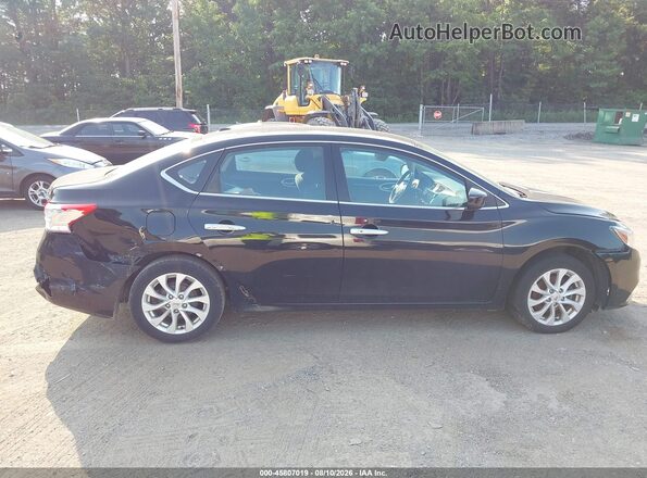 3N1AB7AP5KY428239 2019 NISSAN SENTRA Black Rear interior view