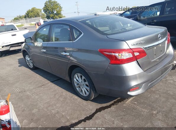 3N1AB7AP5KY433070 2019 NISSAN SENTRA Gray Tył lewy