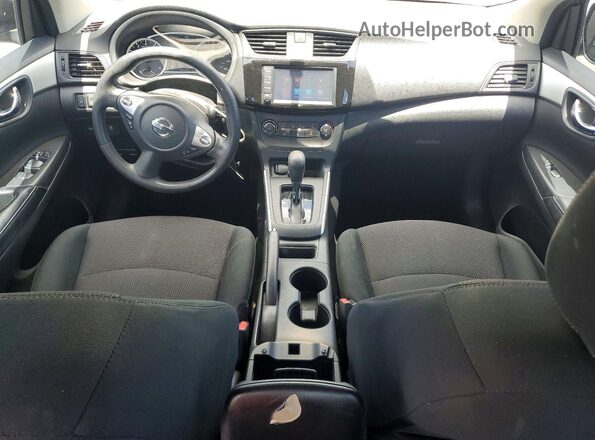 3N1AB7AP5KY450113 2019 NISSAN SENTRA Gray წინა პანელის ხედი