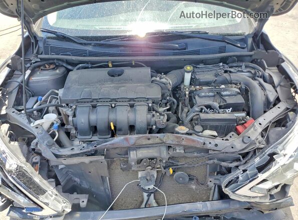 3N1AB7AP5KY450113 2019 NISSAN SENTRA Gray უკანა სალონის ხედი