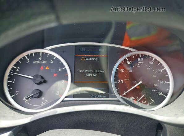 3N1AB7AP5KY450113 2019 NISSAN SENTRA Gray ხელსაწყოთა პანელის ხედი