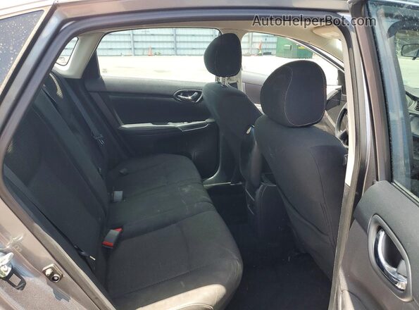 3N1AB7AP5KY450113 2019 NISSAN SENTRA Gray უკანა სავარძლების ხედი