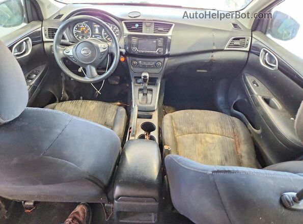 3N1AB7AP6GL665682 2016 NISSAN SENTRA Silver Dashboard view