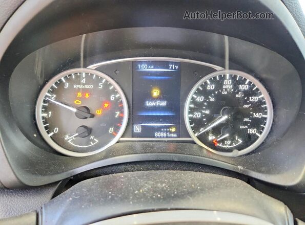 3N1AB7AP6GL665682 2016 NISSAN SENTRA Silver Instrument cluster view