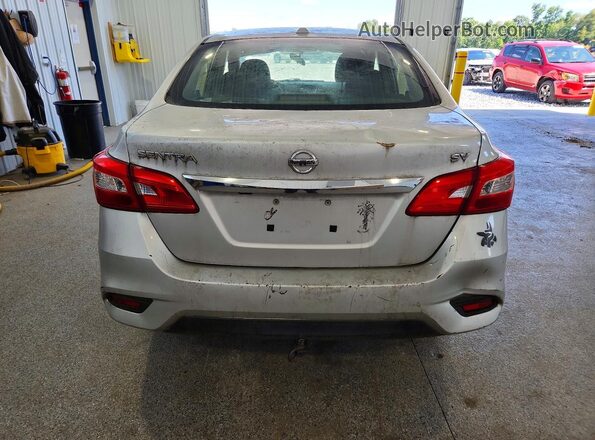 3N1AB7AP6GL665682 2016 NISSAN SENTRA Silver Rear view