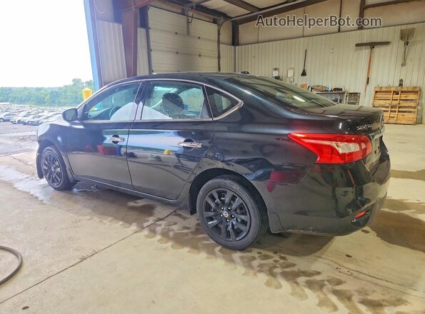 3N1AB7AP6GL677041 2016 NISSAN SENTRA Black უკანა მარცხენა