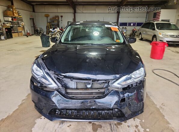 3N1AB7AP6GL677041 2016 NISSAN SENTRA Black წინა ხედი