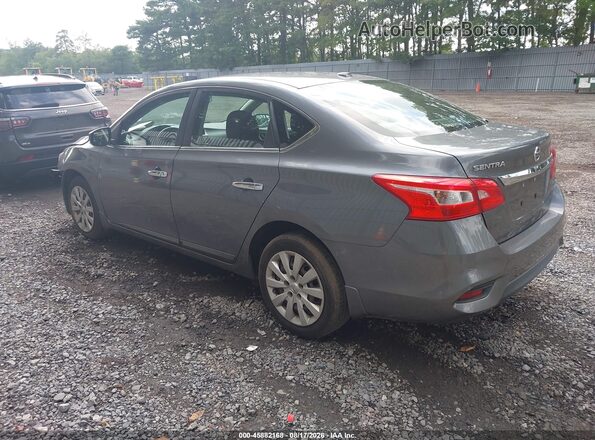 3N1AB7AP6GL684071 2016 NISSAN SENTRA Gray Հետևի ձախ