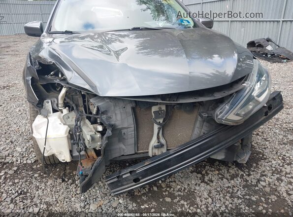 3N1AB7AP6GL684071 2016 NISSAN SENTRA Gray Դիմացի տեսք