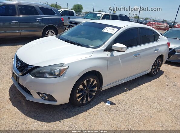 3N1AB7AP6GY209975 2016 NISSAN SENTRA White Առջևի ձախ երեք քառորդ տեսարան